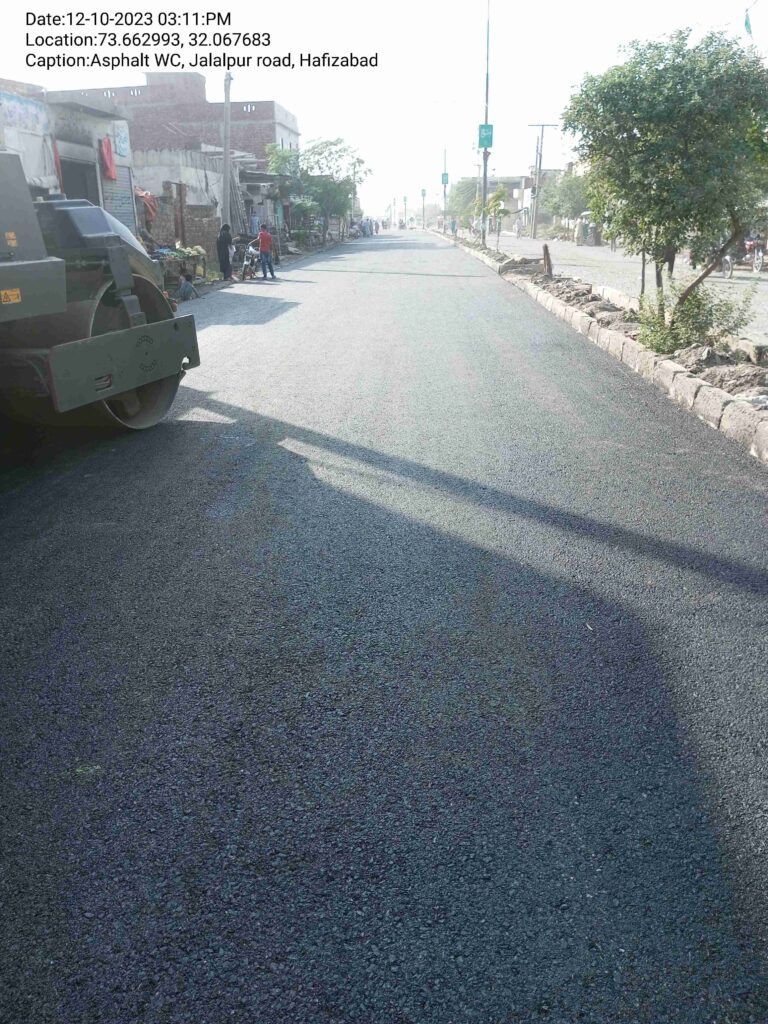 Roads work MC Hafizabad